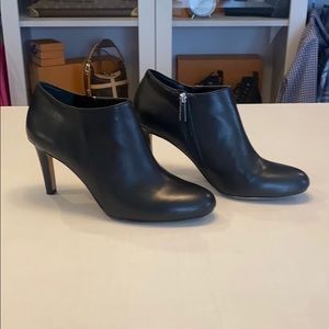 Vince Camuto black booties with heel. Size 7